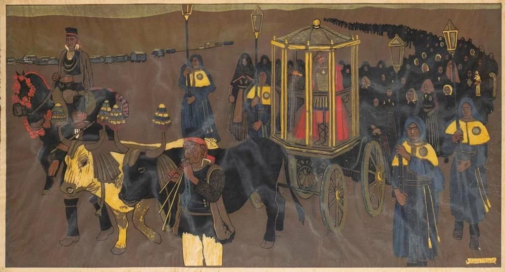Festa patronale sarda, 1945